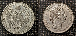 Ritka ! Ferenc József  10 krajcár 1853 B  . Ag ezüst. F2026