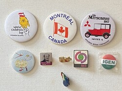 9 DB JELVÉNY, KITŰZŐ, SZINHÁZ, MCDONALDS. CANADA, MITSUBISHI, SPECIAL OLYMPICS EGYÜTT
