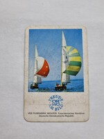 VEB FILMFABRIK WOLFEN Fotochemisches Kombinat 1972.  évi német kártyanaptár - DDR