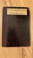 Jakab Ferenc: A világrészek földrajza – 1918, antik tankönyv