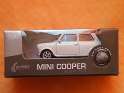 Mini Cooper 1300 Die cast metal series kiasutó 1:60 - Welly Super 9 scale models