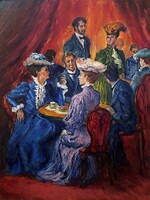 Kávéházi beszélgetés