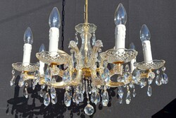 MÁRIA TERÉZIA STÍLUSÚ KRISTÁLY CSILLÁR 8KAROS