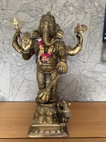 Ganesha réz szobor.
