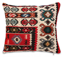 Régi piroti kilim párnahuzat