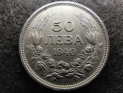 Bulgária III. Borisz (1913-1943) 50 Leva 1940 BERÁN LAJOS