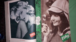 1958 .-1969 VILÁG IFJÚSÁGA 12 ÉVAD !!! 3 darab KÖNYVBE KÖTVE 143 db A/3 újság magazin képek szerint