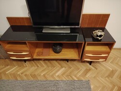 Komód longboard fiókos szekrény retro design Mojmir Pozar