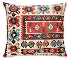 Régi piroti kilim párnahuzat