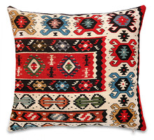 Régi piroti kilim párnahuzat