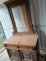 Ónémet tükrös szekrény