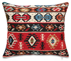 Régi piroti kilim párnahuzat
