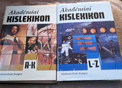 Akadémiai Kislexikon I–II. kötet – A–K és L–Z – teljes
