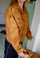 Vera Pelle női átmeneti bőrkabát Made in Italy