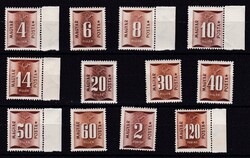 1951 Barnaportó Postatiszta Sor