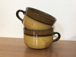 Retró kerámia csésze párban-WAKU