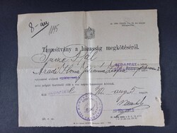 Incze Pál budapesti MNB tisztviselő személyi iratai 1923–1966 – nyugdíjazás, hivatalos levelezés