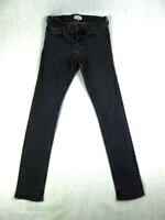 EREDETI TOMMY HILFIGER (W28 / L32) NŐI SÖTÉTSZÜRKE SZTRECCSES FARMER