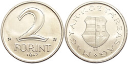 1947  verdefényes  2 forint