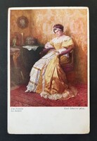 Nő,Nők,Hölgyek,Szépség,Divat képeslap jelzett