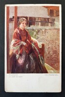 Nő,Nők,Hölgyek,Szépség,Divat képeslap jelzett