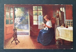 Nő,Nők,Hölgyek,Szépség,Divat képeslap jelzett