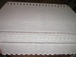 Csodaszép virágos madeira vitrázs függöny