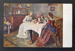 Nő,Nők,Hölgyek,Szépség,Divat képeslap jelzett