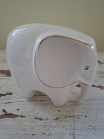 Art deco porcelán elefánt 12 cm magas