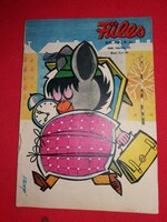 FÜLES 1968. február 22. egyik kult. kiadványunk korai példánya szép állapotban a képek szerint