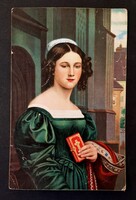 Nő,Nők,Hölgyek,Szépség,Divat képeslap jelzett