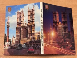 Westminster Abbey – London – vintage leporellók (10–12 lapos)