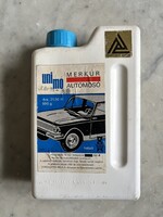 Retró flakon műanyag fellelt állapot tiszta Merkur