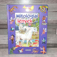 Mitológiai lények ablakos kirakós könyv