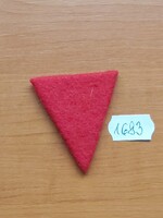 MH TOPÁN SKARLÁTPIROS TÁBORNOK TÜZÉR LOKÁTOROS ZENÉSZ 1683.