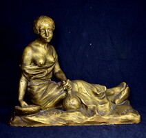 SZŐDY SZILÁRD (1878 - 1939) LIBATÖMŐ LÁNY