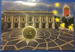 2007 Római Szerződés elsőnapi veret hibátlan állapotban, fóliával. ! bliszter