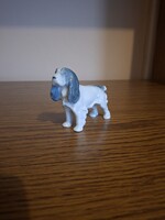 Metzler & Ortloff porcelán kutya, spániel. 11,5 cm. Jelzett