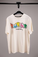 Keith Haring póló, unisex, M-es méret.