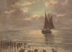 (K) Haeffner Jenő (1894-1944) : Vitorlás