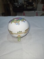 Herendi viktória mintás porcelán bonbonier