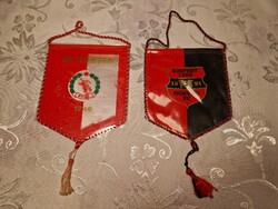 HONVÉD 2 db régi asztali zászló, együtt