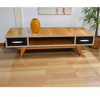 Retro lerakóasztal, szekrény