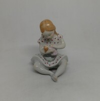 Drasche porcelán babázó kislány"RITKA"!