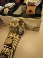 Poljot 17 jewels – lilás-fekete sunburst számlap – szervizelt – USSR