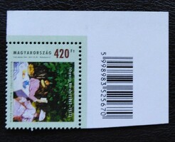 S5092k /  2012 Művészetek : Ferenczy Károly fesztőművész bélyeg postatiszta vonalkódos