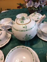 Herendi nanking mintás teáskészlet vitrin minőségű