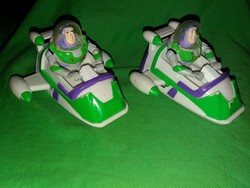 Retro minőségi TOY STORY Buzz Lightyear játék figurák űrhajóban DARABRA a képek szerint