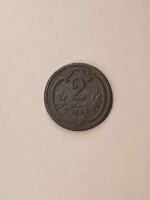Osztrák-Magyar Monarchia 2 Heller 1896