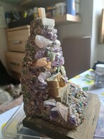 Ametiszt ásvany oltár